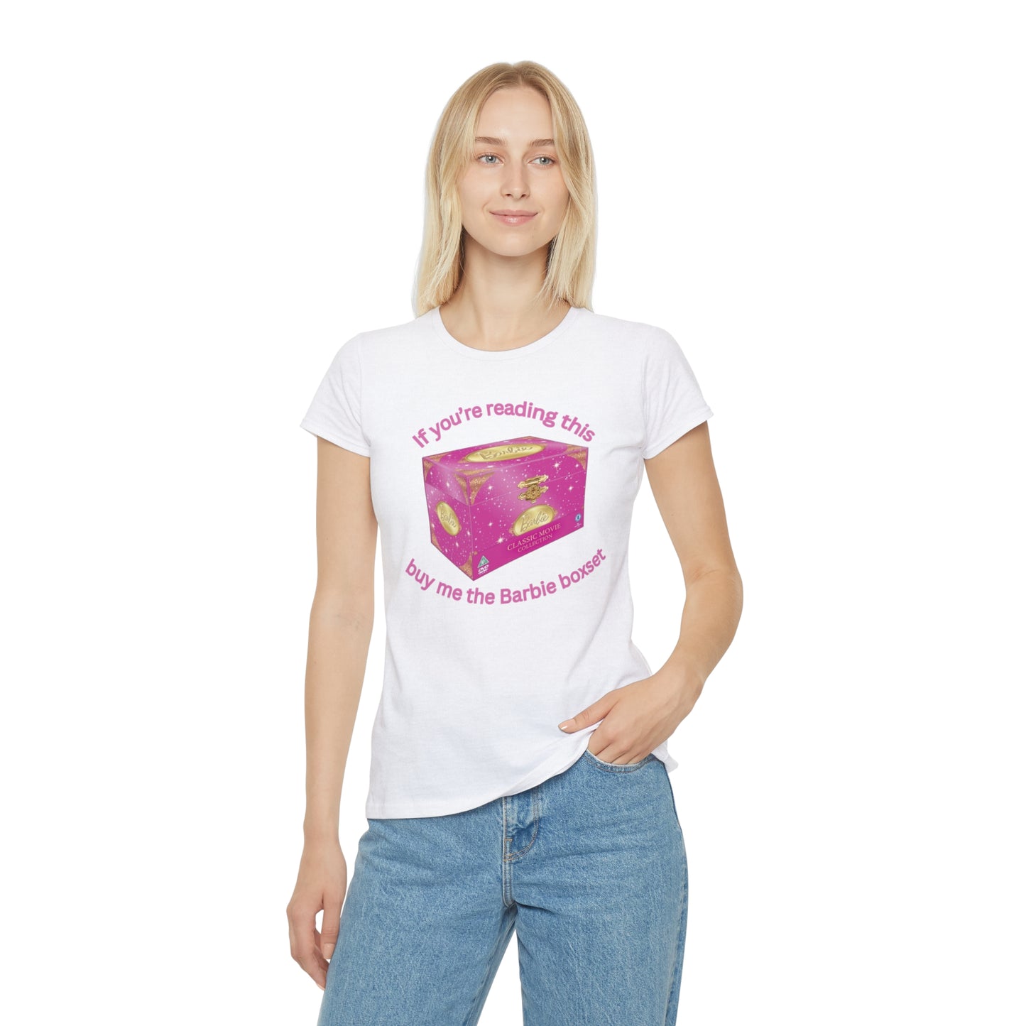 Barbie DVD Boxset Collection Movie Top Tee Shirt